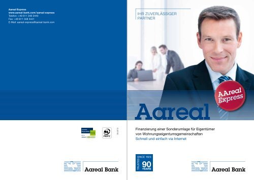 Finanzierung einer Sonderumlage für Eigentümer ... - Aareal Bank AG