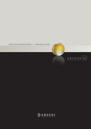 ARCHIVIERUNG / ABASCAN - ABACUS Research AG