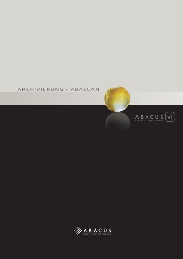 ARCHIVIERUNG / ABASCAN - ABACUS Research AG