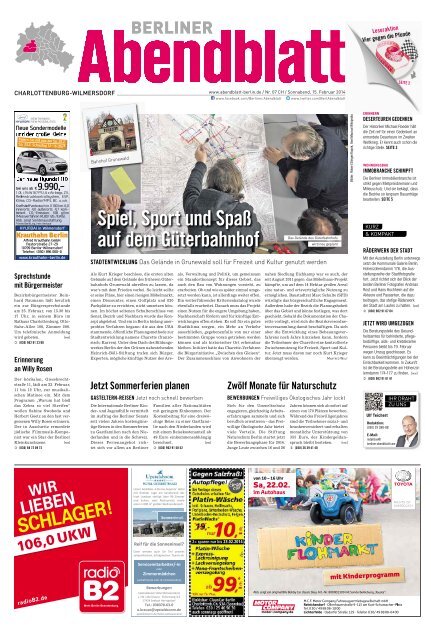 spiel, sport und spaß auf dem güterbahnhof - Berliner Abendblatt