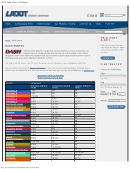 LADOT Transit Services - DASH Routes