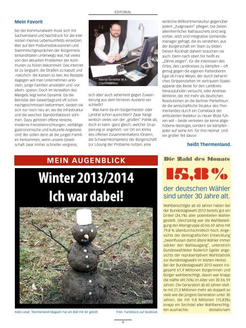 Thermenland Magazin, März 2014