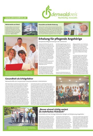 Standortmagazin Ausgabe 11/2013 - Odenwaldkreis