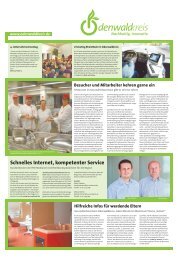 Standortmagazin Ausgabe 19/2013 - Odenwaldkreis