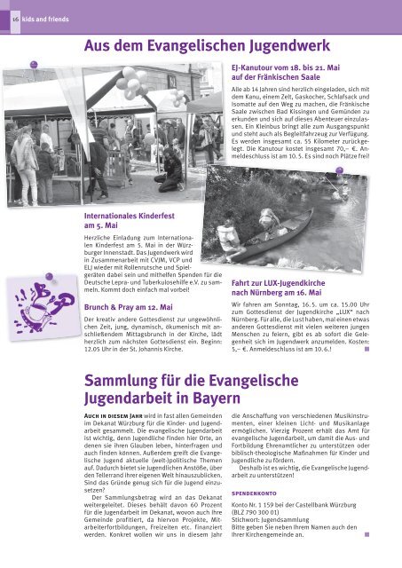 Mai 2013 - Evang.-Luth. Dekanat Würzburg