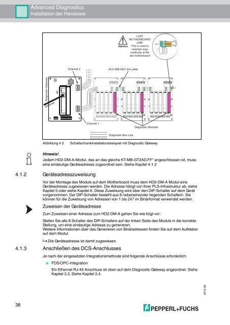 Advanced Diagnostics HANDBUCH - Pepperl+Fuchs