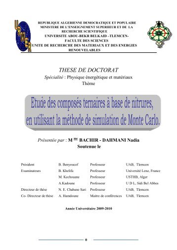 THESE DE DOCTORAT - DSpace