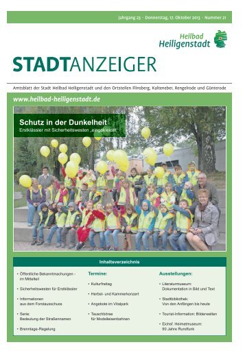 Stadtanzeiger 2013-21 - Heilbad Heiligenstadt