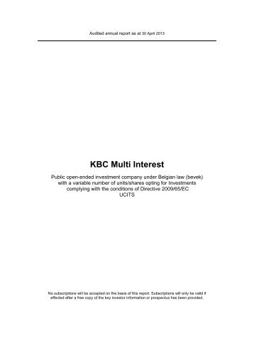 KBC Multi Interest