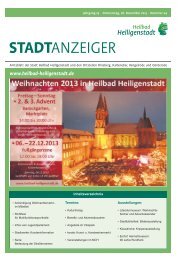 Stadtanzeiger 2013-24 - Heilbad Heiligenstadt