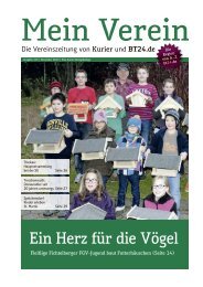 Ein Herz für die Vögel - Mein Verein - Nordbayerischer Kurier