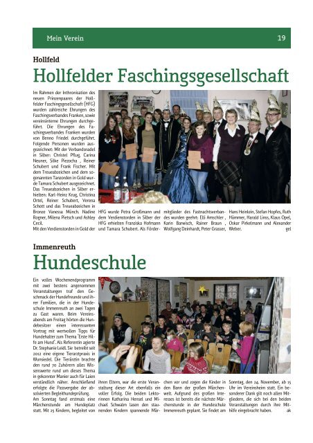 Ein Herz für die Vögel - Mein Verein - Nordbayerischer Kurier