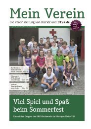 Viel Spiel und Spaß beim Sommerfest - Mein Verein