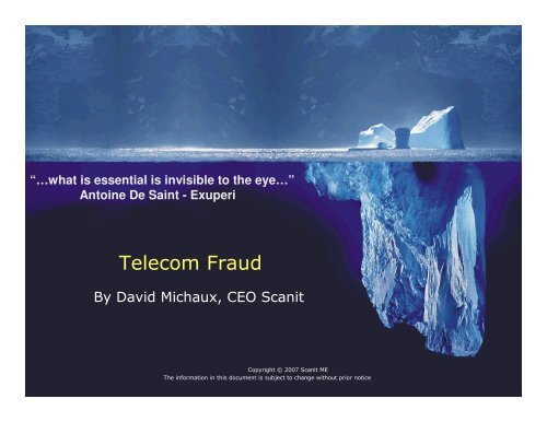 D2 - David Michaux - Telecom Fraud