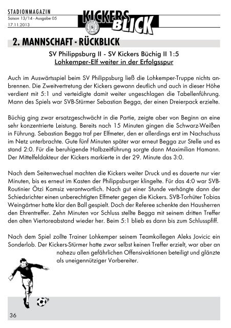 Kickers-Blick_05_2013-2014.pdf - SV Kickers Büchig