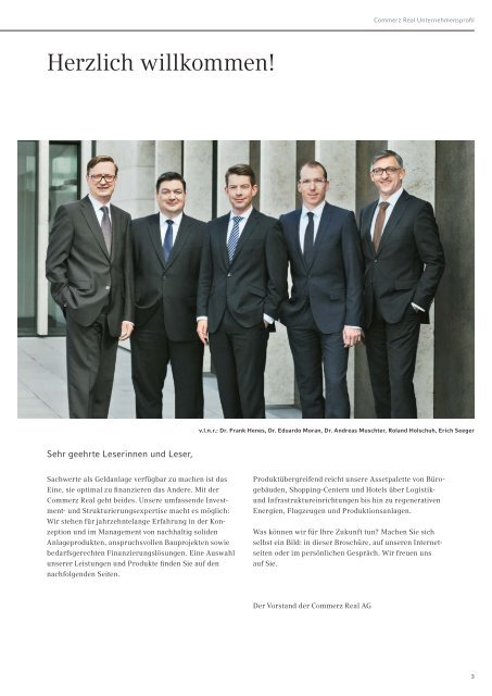 Unternehmensprofil 2013 - Commerz Real AG
