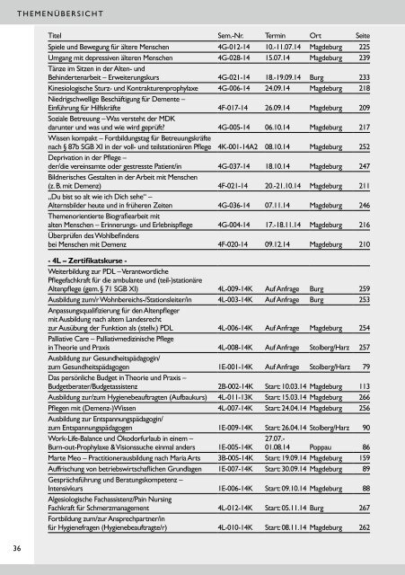 Der Bildungskalender für 2014! - Paritätisches Bildungswerk ...