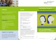 Informationsflyer - kbo-Isar-Amper-Klinikum München-Ost