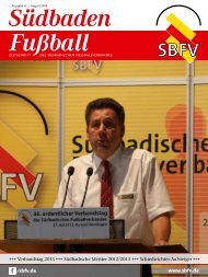 Ausgabe 4 | August 2013 - SBFV