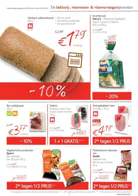 2 + 1 gratis - Delhaize