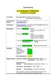 4. Lieskauer Volkslauf - LG Merseburg