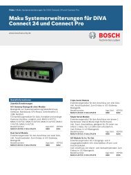 Maku Systemerweiterungen für DiVA Connect 24 und Connect Pro