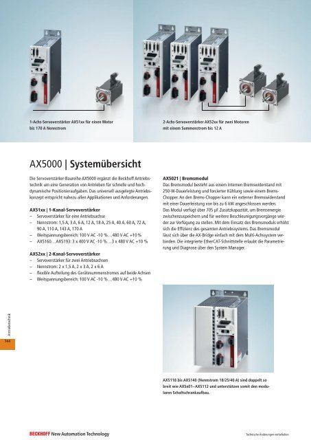 Antriebstechnik - download - Beckhoff