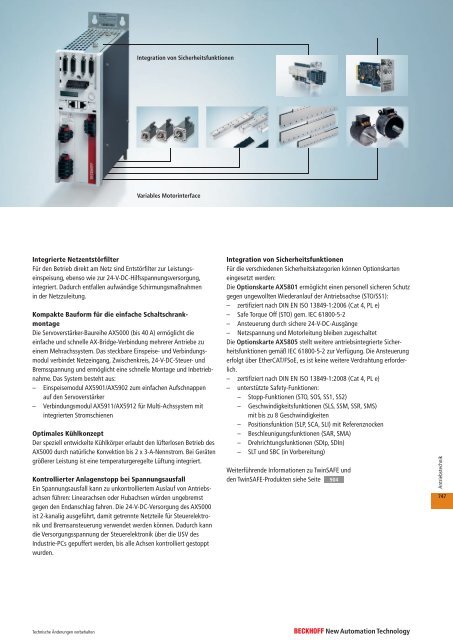 Antriebstechnik - download - Beckhoff