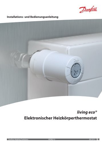 living eco® Elektronischer Heizkörperthermostat