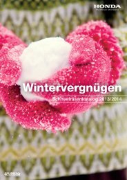 Schneefräsen-Programm 2013/2014 (PDF, 16.9 MB) - Honda