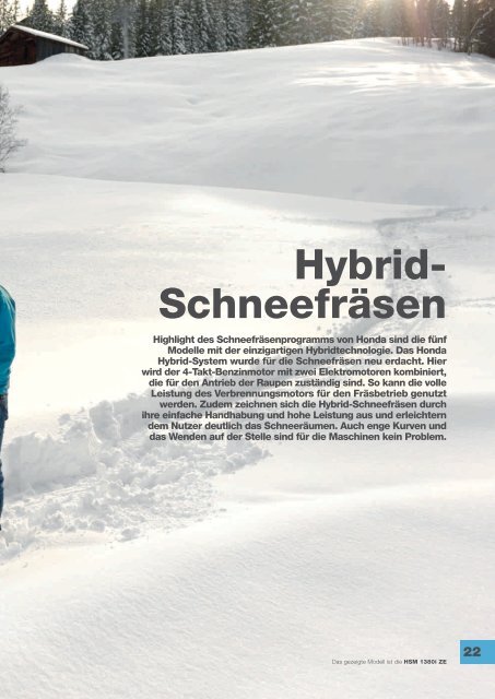 Schneefräsen-Programm 2013/2014 (PDF, 16.9 MB) - Honda