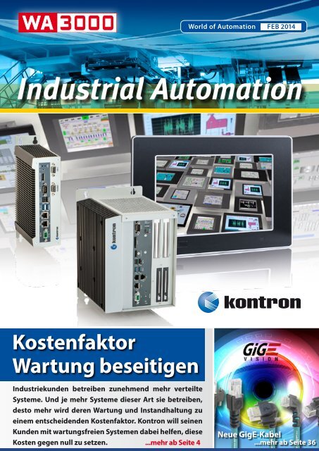 WA3000 Industrial Automation Februar 2014