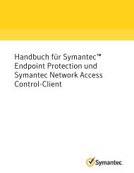 Handbuch für Symantec™ Endpoint Protection und ... - A1.net