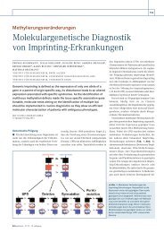 Molekulargenetische Diagnostik von Imprinting ... - BIOspektrum