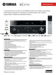 Bedienungsanleitung - Fischer HiFi AG