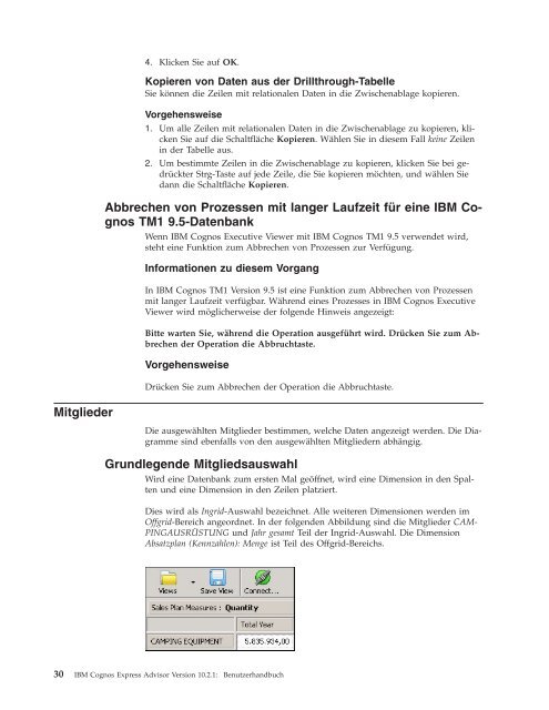 IBM Cognos Express Advisor Version 10.2.1: Benutzerhandbuch