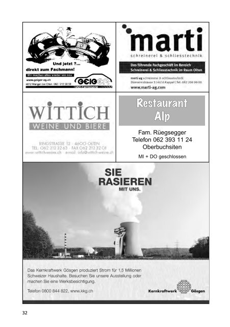 April 2013 Clubmitteilungen Nr. 2 - Sac-olten.ch