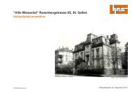 “Villa Wiesental“ Rosenbergstrasse 95, St. Gallen - Saiten