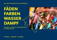 Fäden, Farben, Wasserdampf - Programm 2014 - Stadt Wuppertal