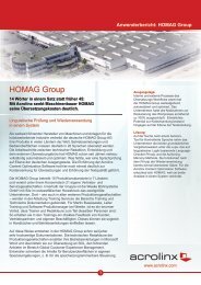 HOMAG Group - Acrolinx