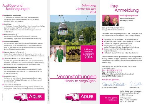 Programm 1.HJ 2014 - Adler