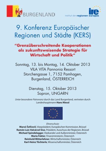 Konferenzprogramm - Advantage Austria
