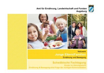 Junge Eltern/Familien - Amt für Ernährung, Landwirtschaft und ...