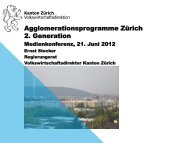 Präsentation (PDF, 32 Seiten, 2 MB) - Amt für Verkehr - Kanton Zürich