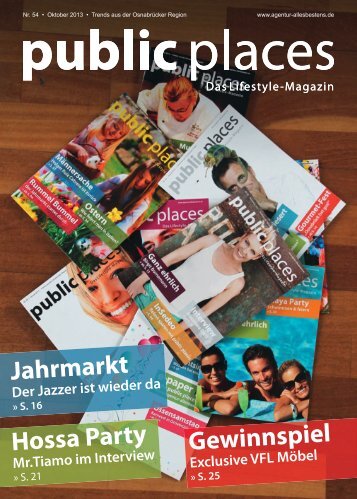 Gewinnspiel Hossa Party Jahrmarkt - bei der Agentur "alles bestens"