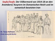 Dr. Tessa Hofmann Vortragspräsentation, Aramaer Genozid - Wien ...