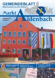 Nr. 3/2013 - Markt Aidenbach