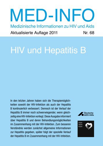 HIV und Hepatitis B - Deutsche AIDS-Hilfe e.V.