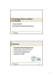 Herunterladen (PDF, 1099 KB) - Architektenkammer Baden ...