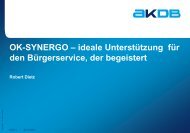 OK-SYNERGO – ideale Unterstützung für den Bürgerservice ... - AKDB